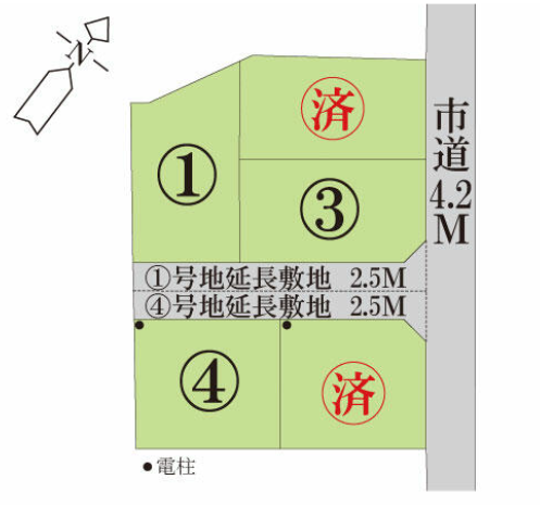 分譲区画マップ