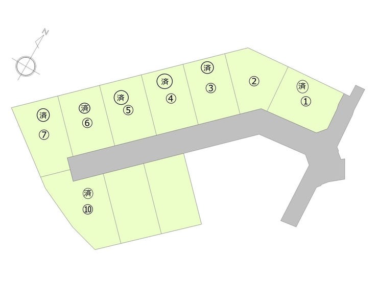 分譲区画マップ