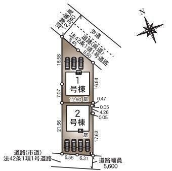 分譲区画マップ