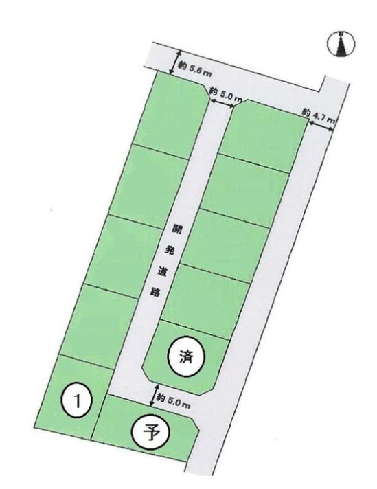 分譲区画マップ