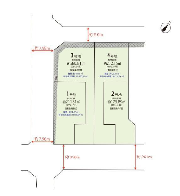 分譲区画マップ