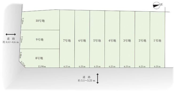 分譲区画マップ