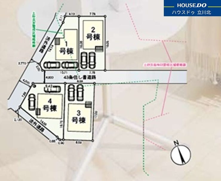 分譲区画マップ