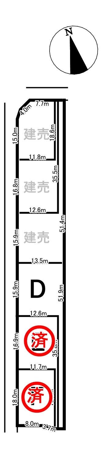 分譲区画マップ