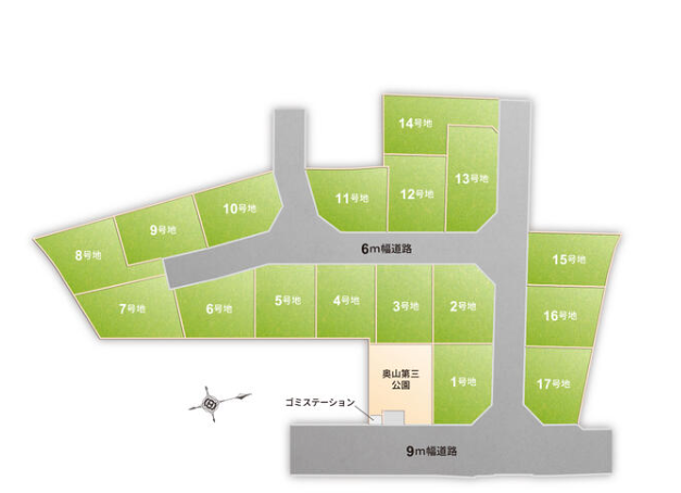 分譲区画マップ