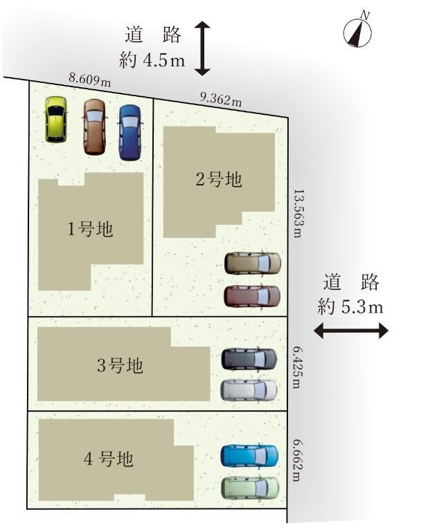 分譲区画マップ