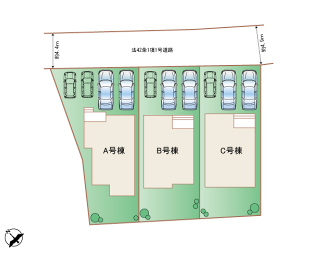分譲区画マップ