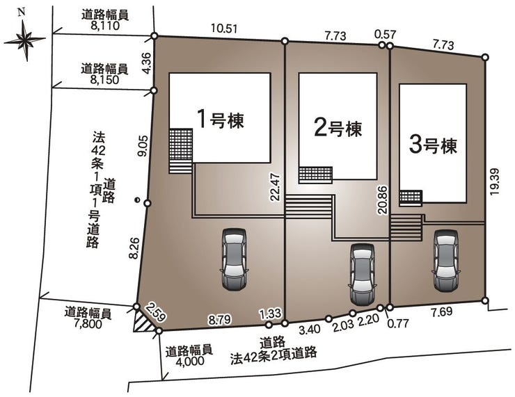 分譲区画マップ