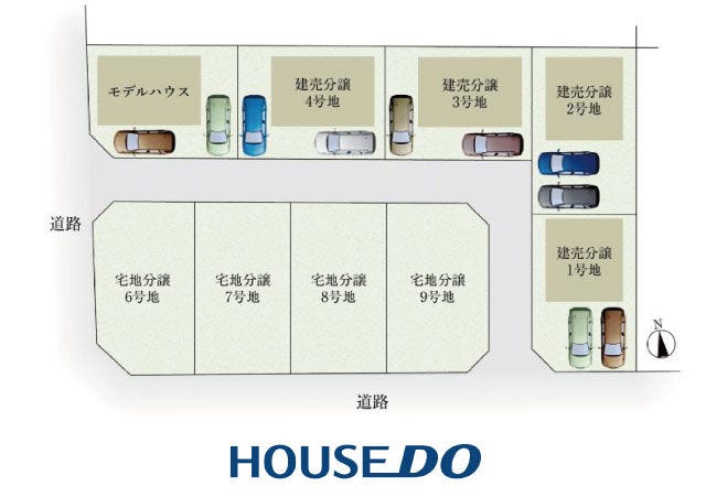 分譲区画マップ