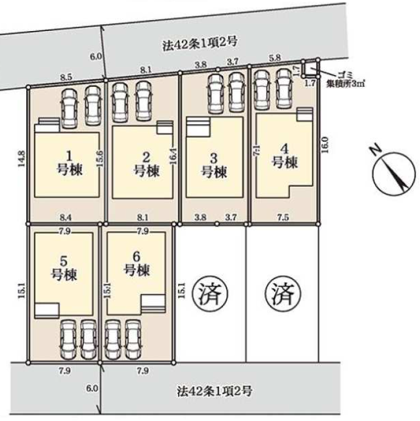 分譲区画マップ