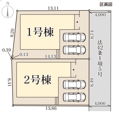 分譲区画マップ