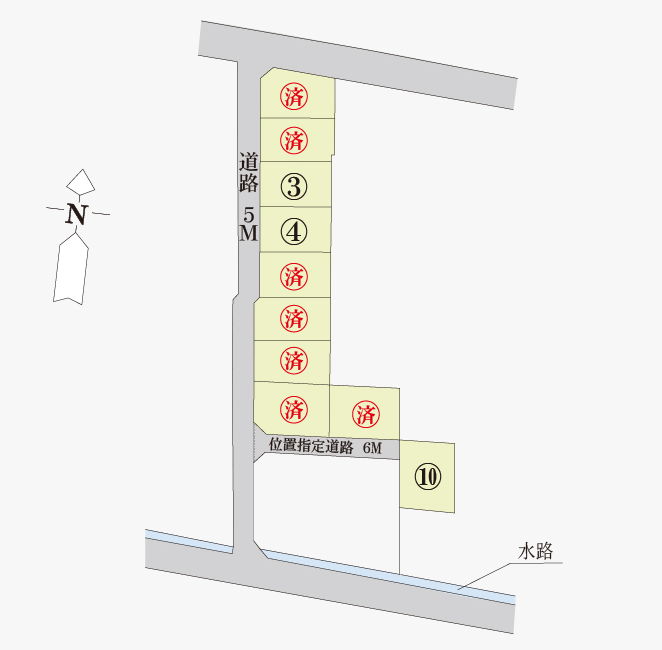 分譲区画マップ