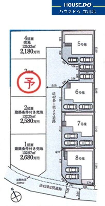 分譲区画マップ