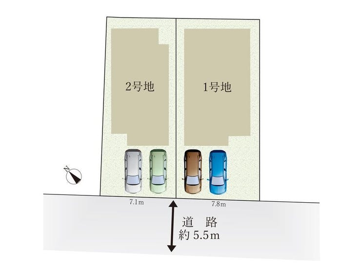 分譲区画マップ