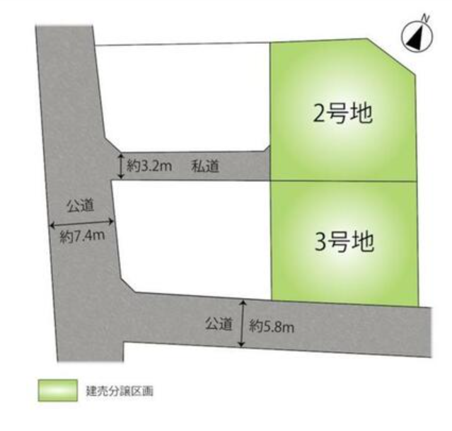 分譲区画マップ