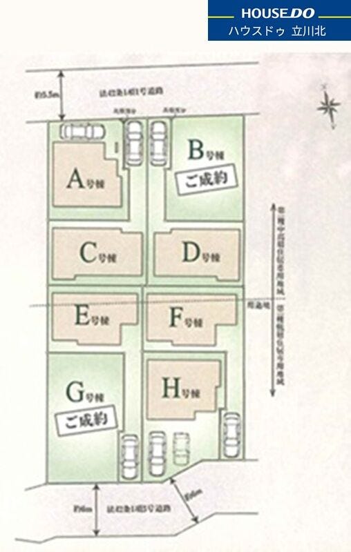 分譲区画マップ