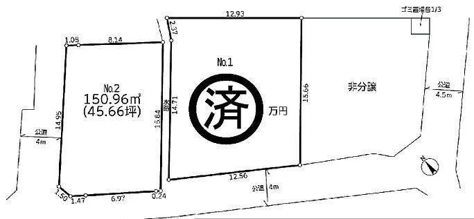 分譲区画マップ