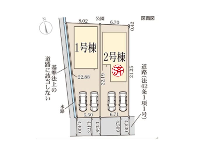 分譲区画マップ
