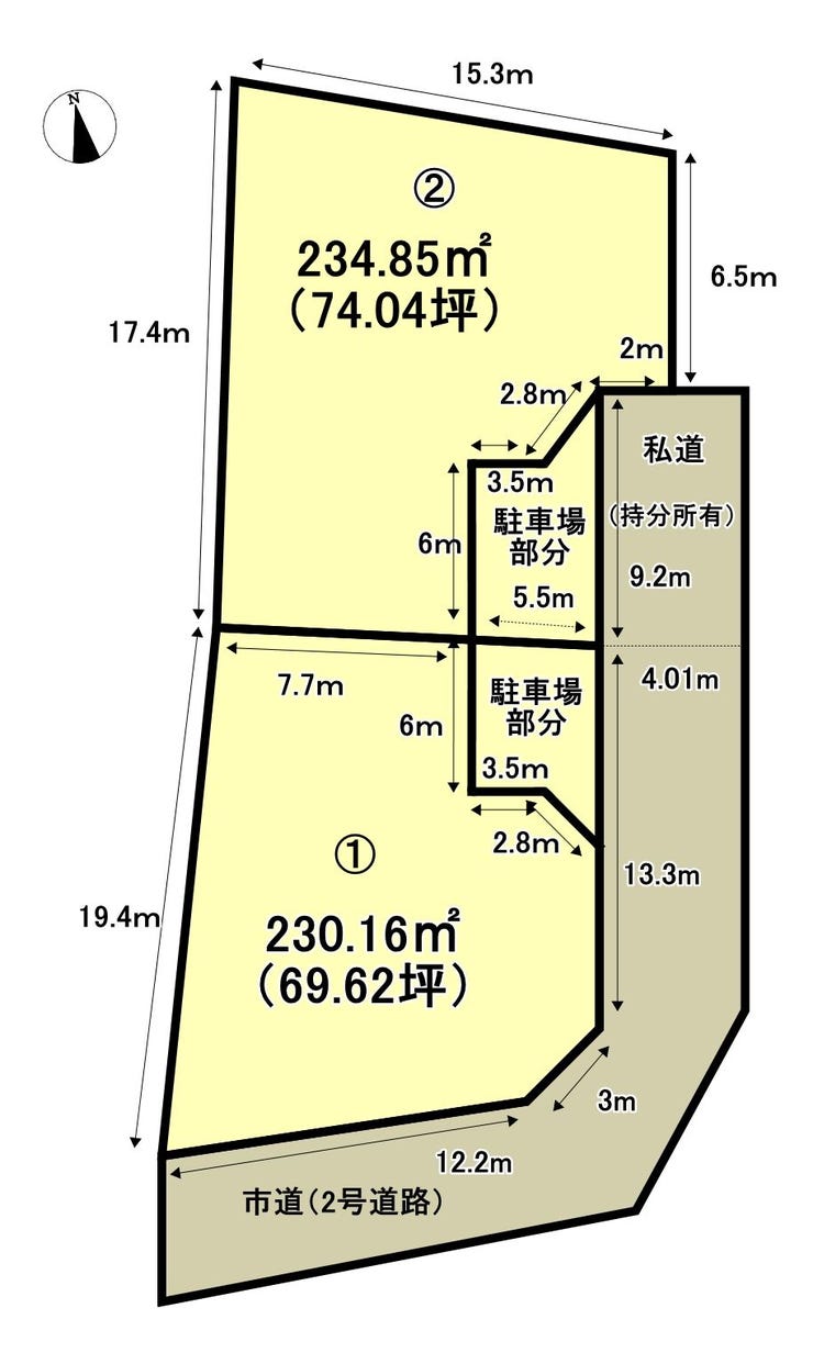 分譲区画マップ