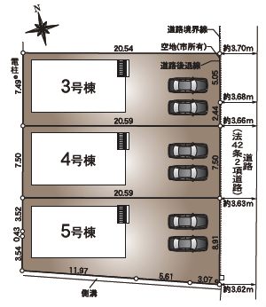 分譲区画マップ