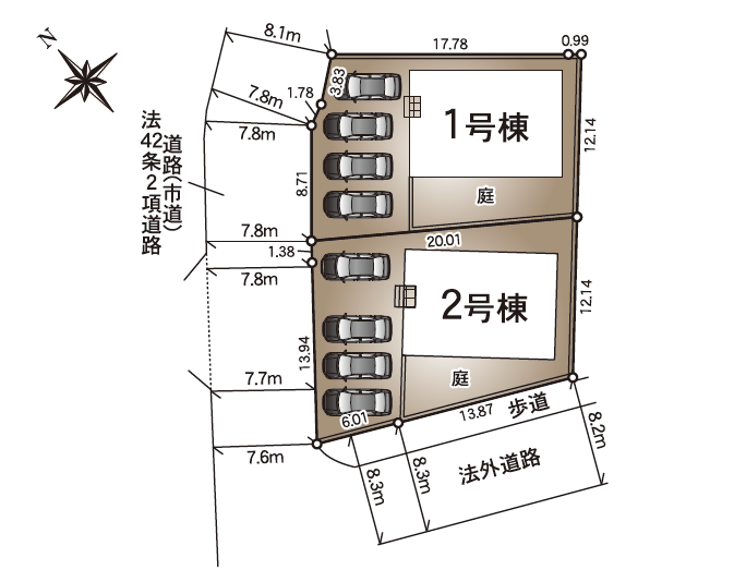 分譲区画マップ