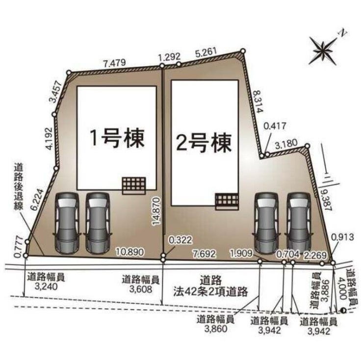 分譲区画マップ