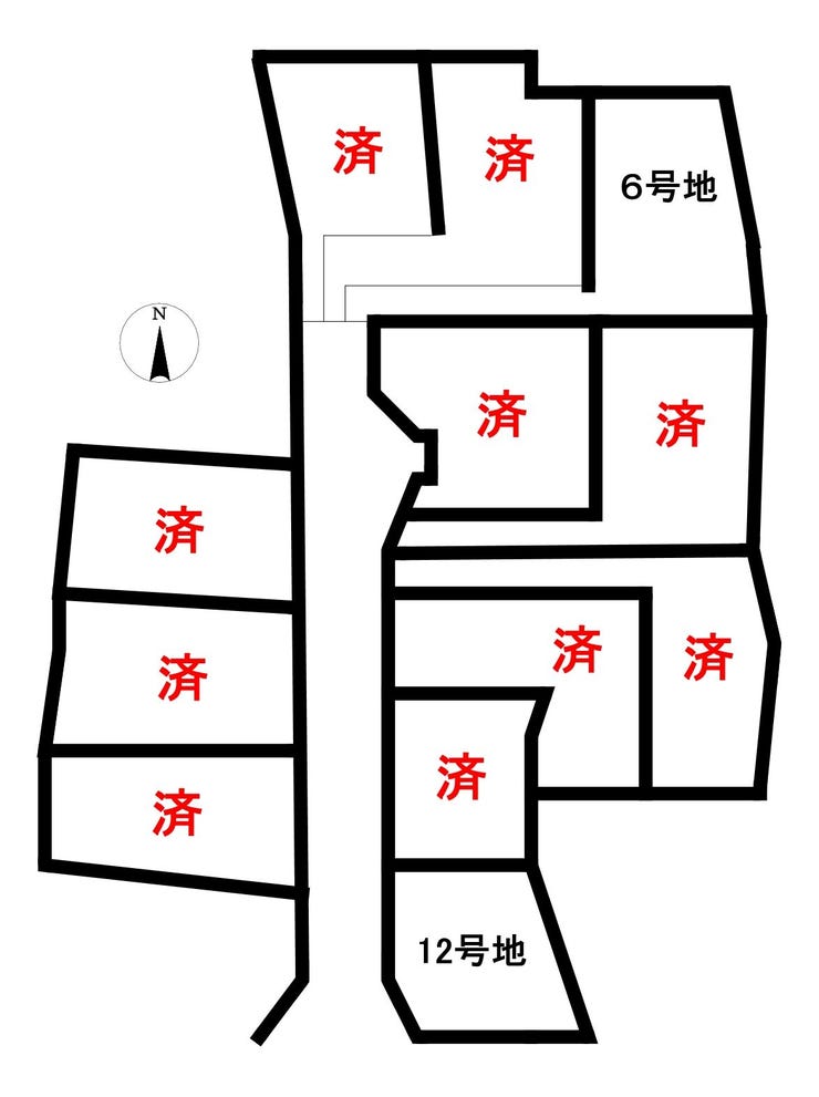 分譲区画マップ