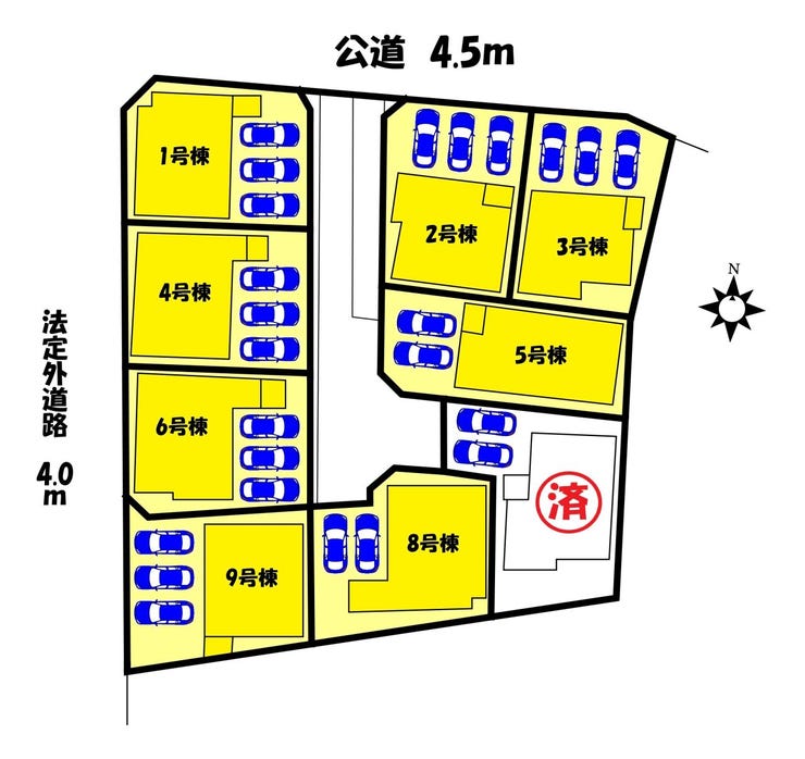 分譲区画マップ