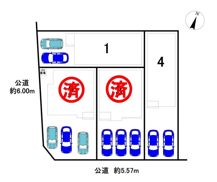 分譲区画マップ