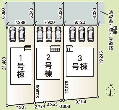 分譲区画マップ