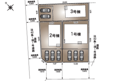 分譲区画マップ