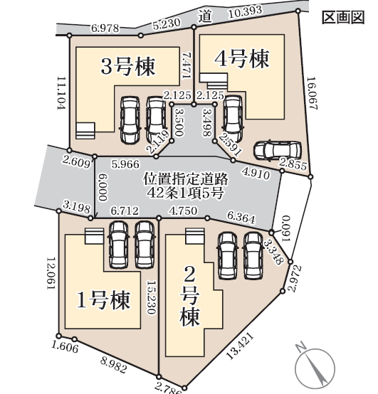 分譲区画マップ