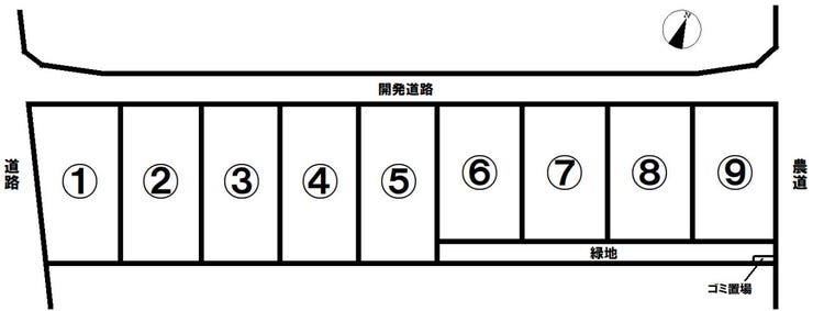分譲区画マップ