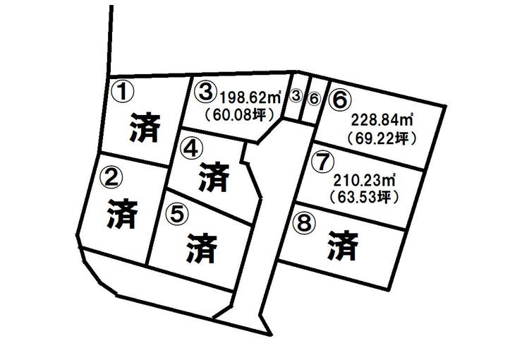 分譲区画マップ