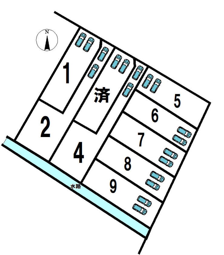 分譲区画マップ