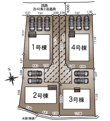 分譲区画マップ