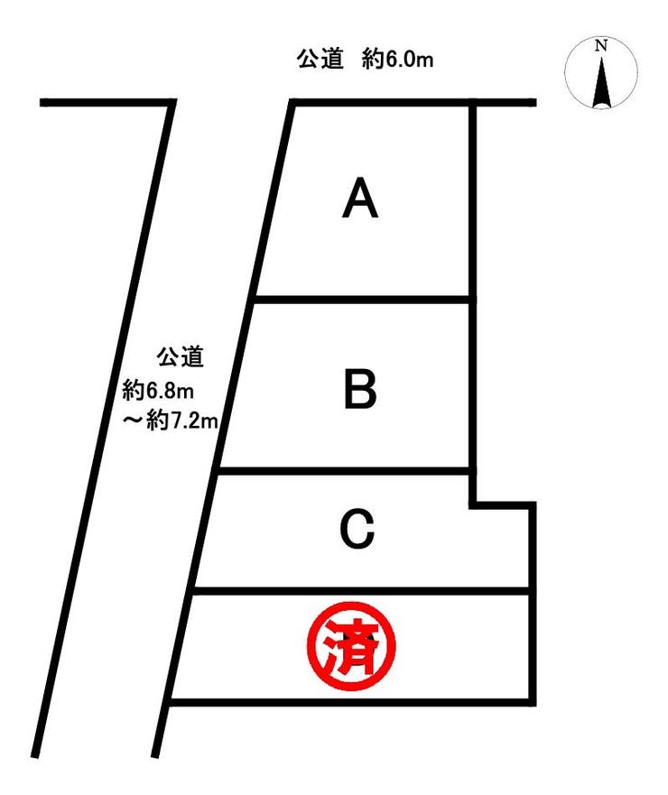 分譲区画マップ