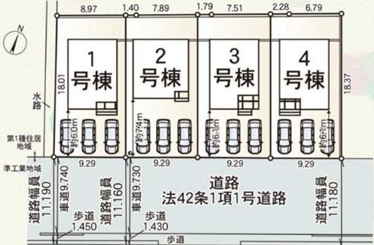 分譲区画マップ