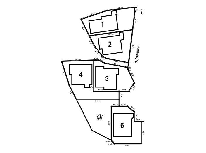 分譲区画マップ
