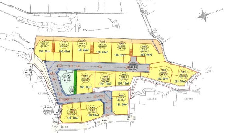 分譲区画マップ