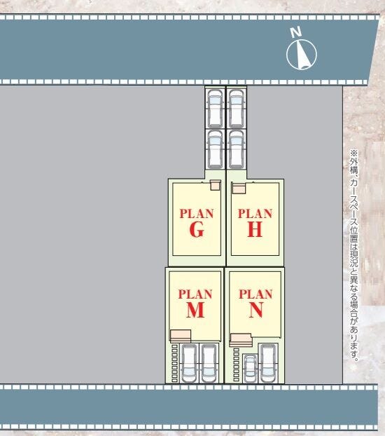 分譲区画マップ