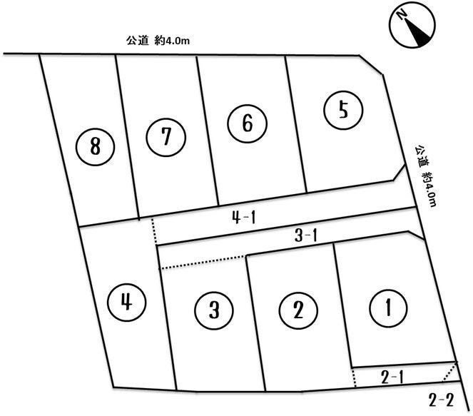 分譲区画マップ