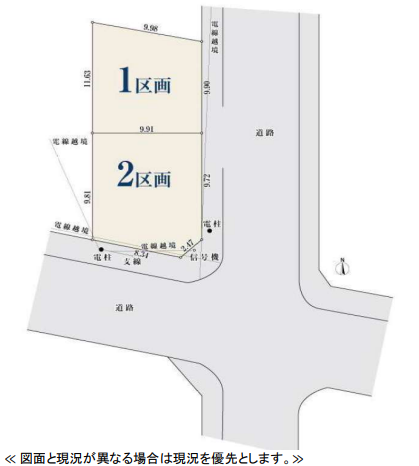 分譲区画マップ