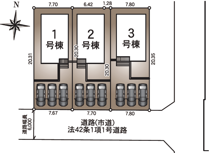 分譲区画マップ