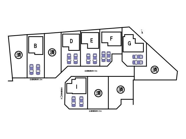 分譲区画マップ