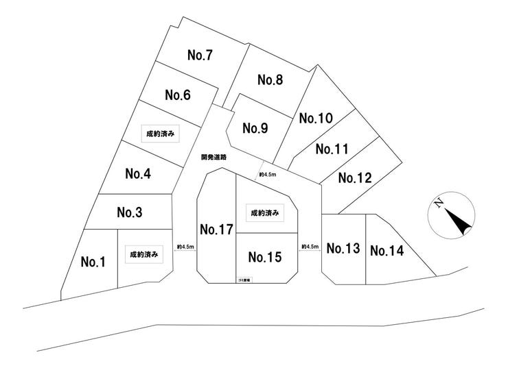 分譲区画マップ