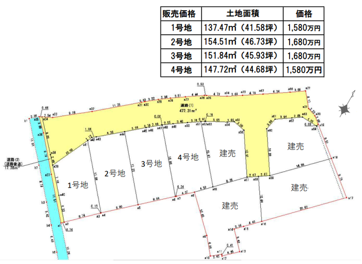 分譲区画マップ
