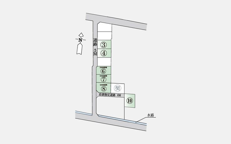 分譲区画マップ