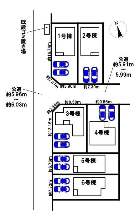 分譲区画マップ
