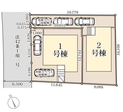 分譲区画マップ